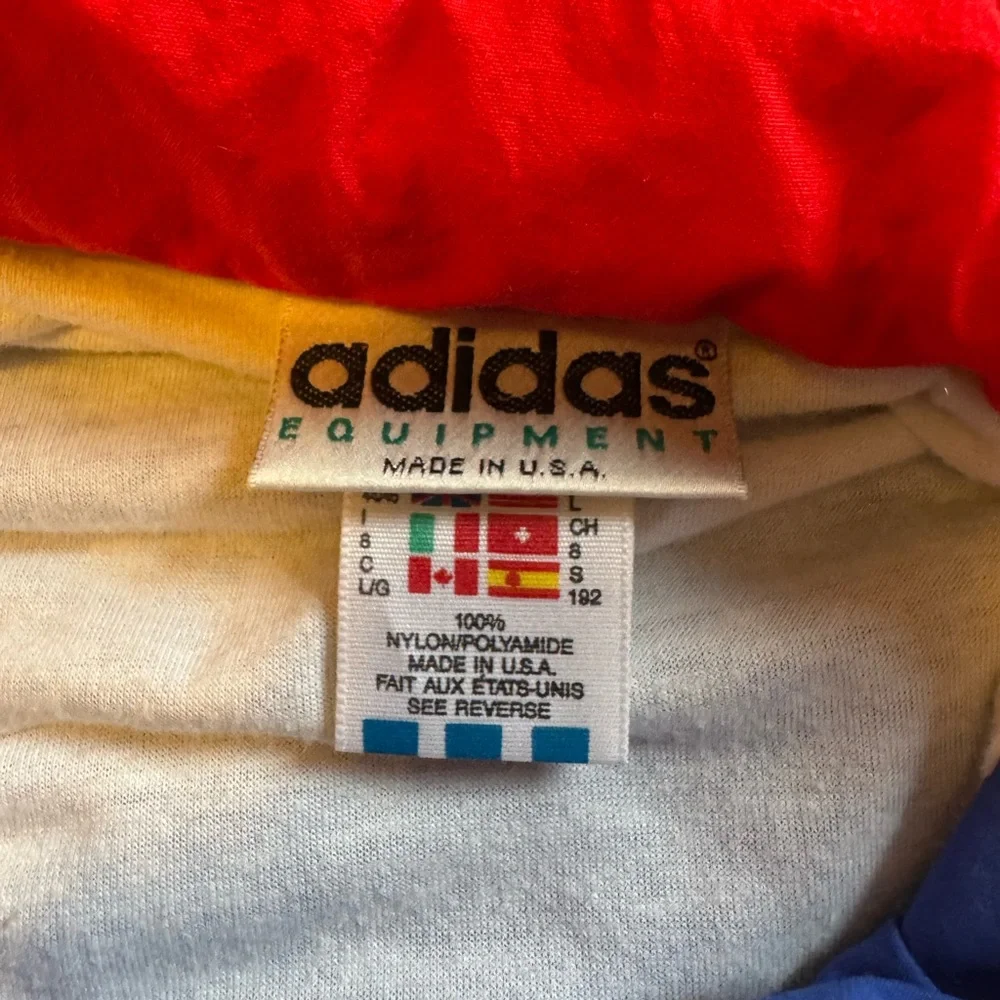 Vintage 1990s World Cup USA Adidas Windbreaker
